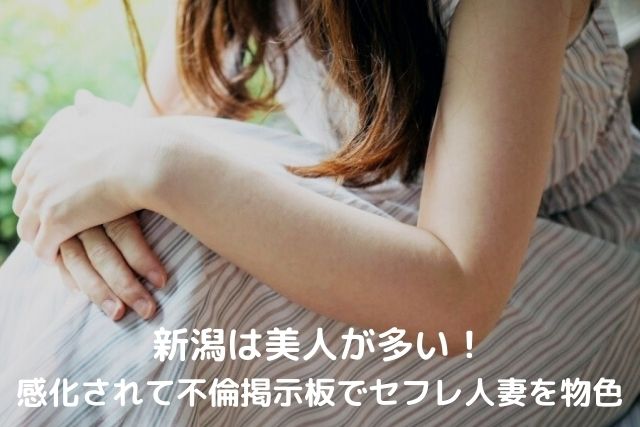 新潟の人妻を物色